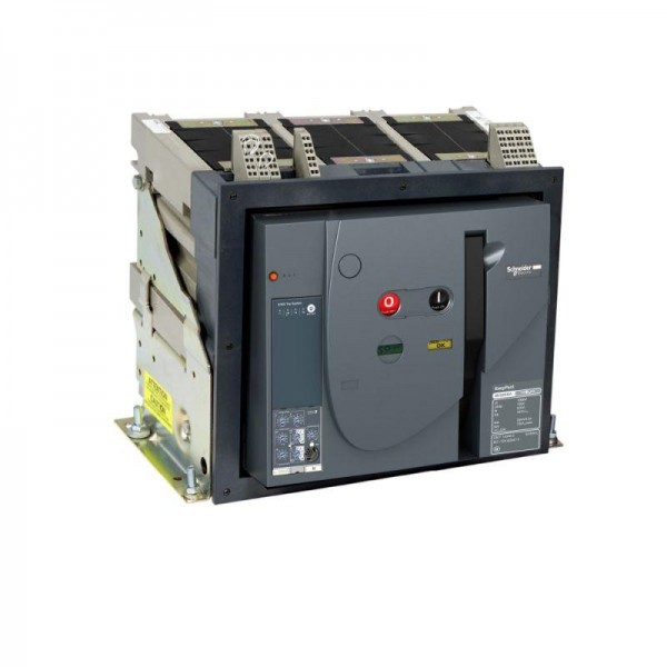  Выключатель автоматический 3п 3200А 65кА EasyPact MVS электрон. расцеп. ET6G стац. электр. привод SchE MVS32H3NF6L 