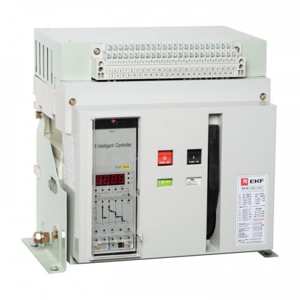  Выключатель автоматический 3п 2000/800А 50кА ВА-45 PROxima стац. EKF mccb45-2000-800 