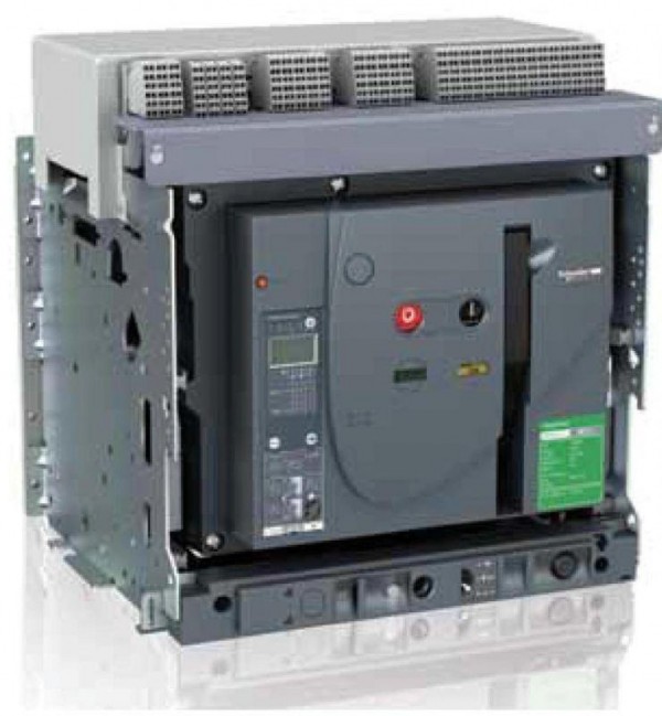  Выключатель автоматический 3п 3200А 50кА EasyPact MVS электрон. расцеп. ET5S стац. ручн. привод SchE MVS32N3MF5L 