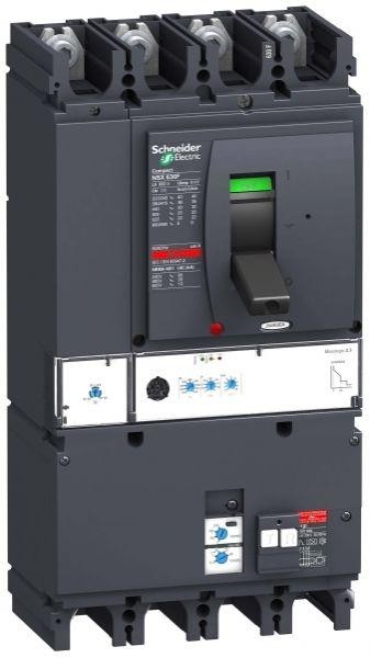  Выключатель автоматический 4п 4т 630А 50кА NSX630N Micrologic 2.3 VIGI MB SchE LV432934 