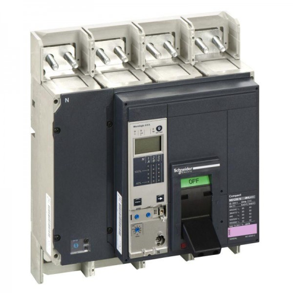  Выключатель автоматический 4п 1250А 50кА NS1250 N 4P + Micrologic 2.0A в сборе SchE 33257 