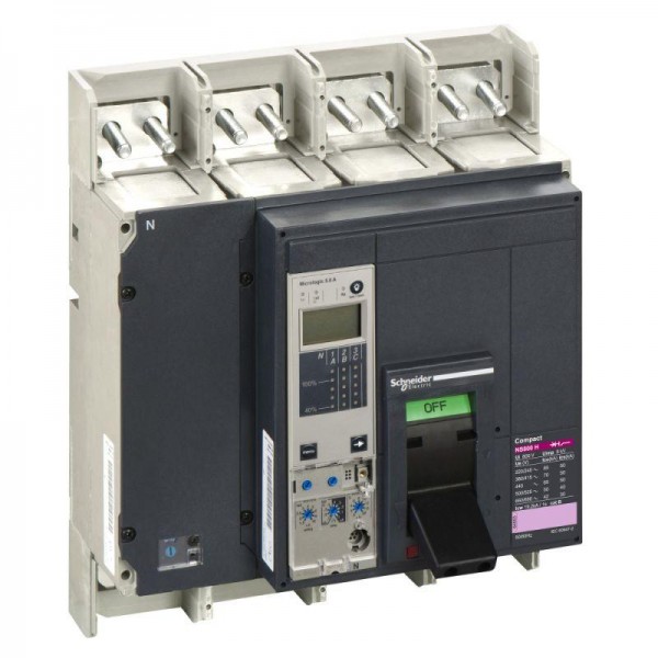  Выключатель автоматический 4п 800А 70кА NS800 H 4P + Micrologic 5.0A в сборе SchE 33339 