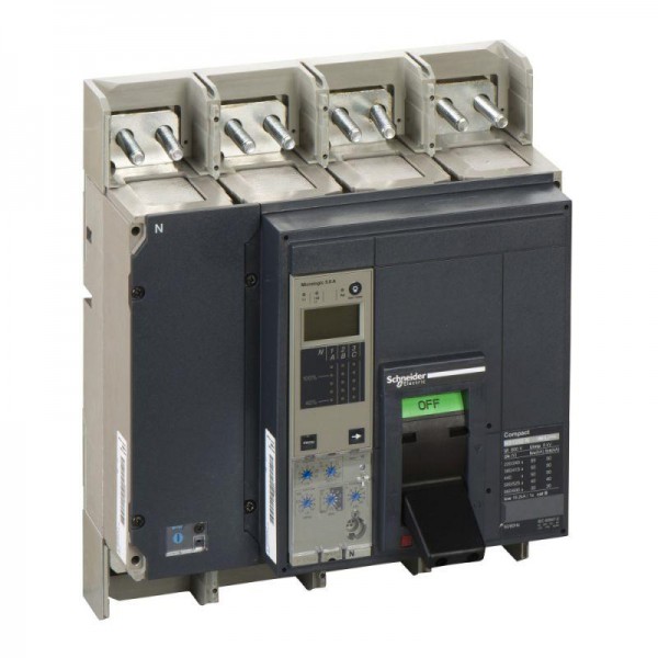  Выключатель автоматический 4п 1250А 50кА NS1250 N 4P + Micrologic 5.0A в сборе SchE 33357 