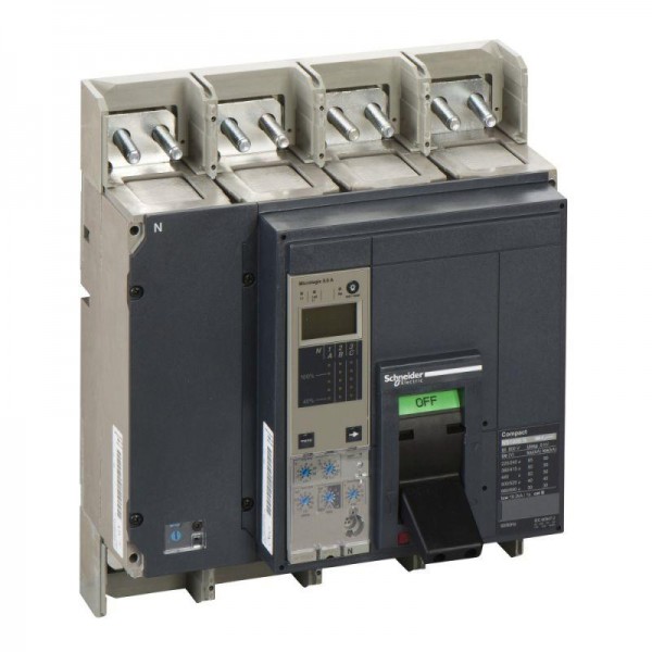  Выключатель автоматический 4п 1000А 50кА NS1000 N 4P + Micrologic 5.0A в сборе SchE 33347 