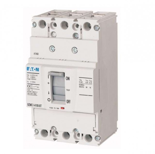 Выключатель автоматический 3п 80А 25кА BZMB1-A80-BT EATON 109756 