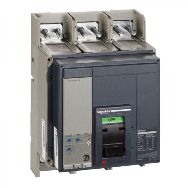 Выключатель автоматический 3п 1000А 50кА NS1000 N 3P + Micrologic 2.0 в сборе SchE 33472 
