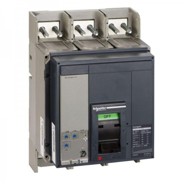  Выключатель автоматический 3п 1600А 50кА NS1600 N 3P + Micrologic 2.0 в сборе SchE 33482 