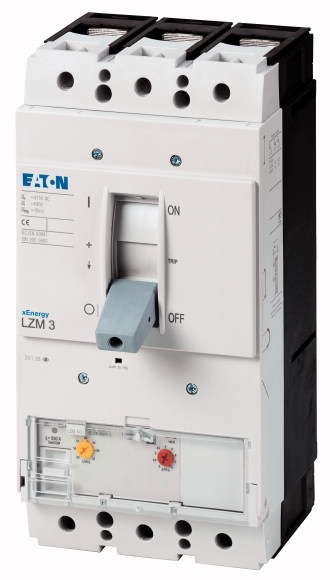  Выключатель автоматический 3п 400А 36кА LZMC3-A400-I EATON 111955 