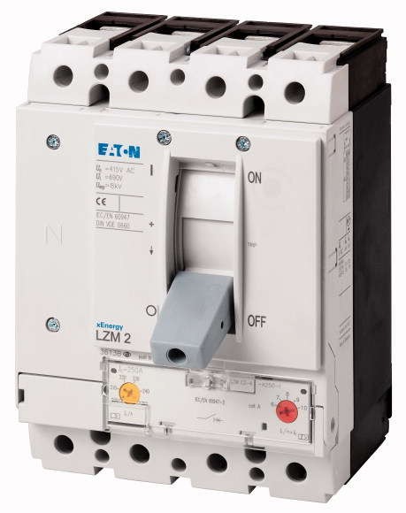  Выключатель автоматический 4п 160А 25кА LZMB2-4-A160-I EATON 116431 