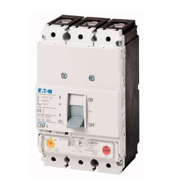  Выключатель автоматический 3п 80А 36кА LZMC1-A80-I A EATON 111894 
