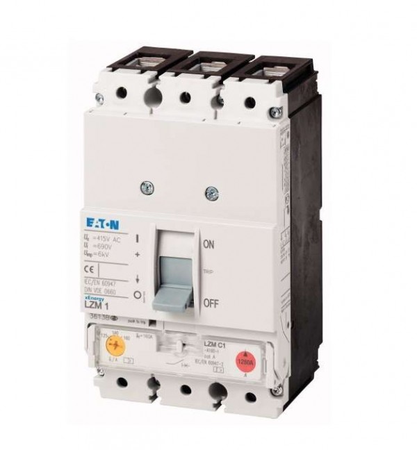  Выключатель автоматический 3п 100А 36кА LZMC1-A100-I EATON 111895 