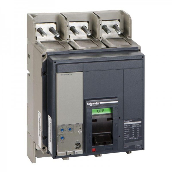  Выключатель автоматический 3п 1250А 50кА NS1250 N 3P + Micrologic 2.0 в сборе SchE 33478 