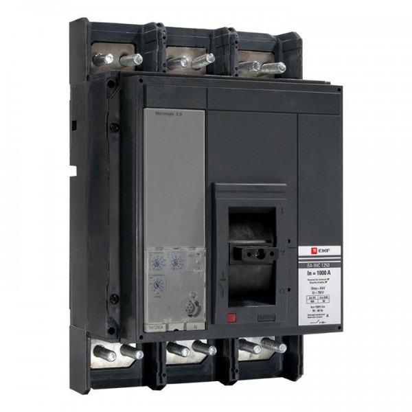  Выключатель автоматический 3п 1250/1000А 50кА ВА-99C Compact NS PROxima EKF mccb99C-1250-1000 