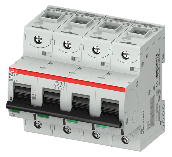  Выключатель автоматический 4п S804PV-SP6 ABB 2CCF019647R0001 