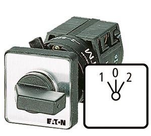  Выключатель 2п Iu=10А пол.2 > 0 <1 45град. 48х48мм перед. креп. TM-2-8215/E EATON 034537 