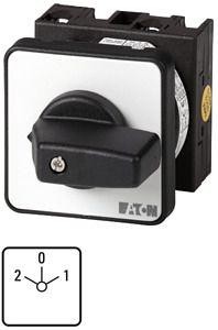  Выключатель 1п Ie=12А пол.2-0-1 45град. перед. креп. T0-1-15180/E EATON 009180 