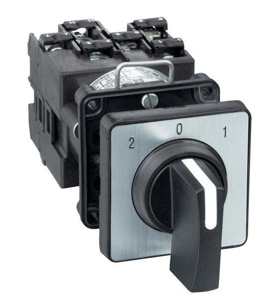  Переключатель кулачковый 22мм 12А 2+"0" SchE K1F003UCH 