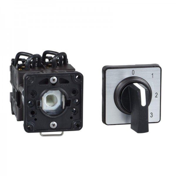  Переключатель кулачковый 22мм 12А 3+"0" SchE K1C003QCH 