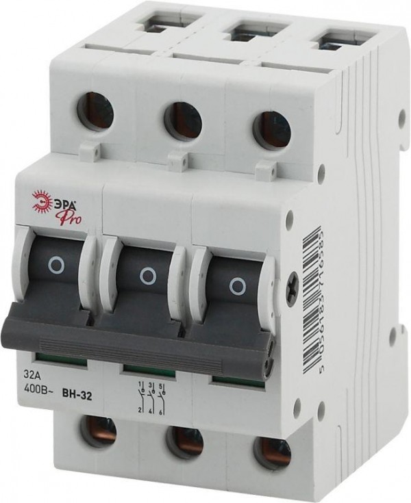  Выключатель нагрузки 3п 32А ВН-32 Pro NO-902-94 ЭРА Б0031918 