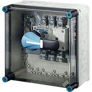  Корпус пластиковый Mi 300х300х239 с выкл. нагрузки IP65 сер. с прозр. крышкой Mi 7256 HENSEL 2000280 