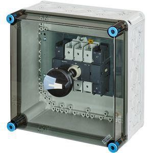  Корпус пластиковый Mi 300х300х216 с выкл. нагрузки IP65 сер. с прозр. крышкой Mi 7214 HENSEL 20001130 