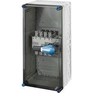  Корпус пластиковый Mi 300х600х324 среверс. выкл.нагрузки IP65 сер. с прозр. крышкой Mi 7481 HENSEL 20001134 