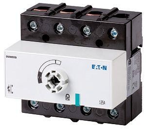  Выключатель-разъединитель Dumeco 4п 125А без оси и рукояти DMM125/4 EATON 1314204 