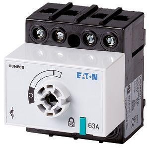  Выключатель-разъединитель Dumeco 3п+прох.N 63А без оси и рукояти DCM63/1 EATON 1314157 