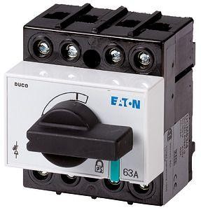  Выключатель-разъединитель Duco 4п 63А с рукоятью DCM63/4 EATON 1314006 