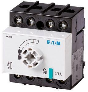  Выключатель-разъединитель Duco 4п 40А без оси и рукояти DCM40/4 EATON 1314109 