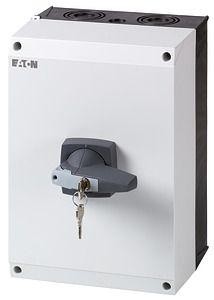  Выключатель-разъединитель 3п цилиндрический замок DMM-160/3/I5/C-G ручка сер. EATON 172802 
