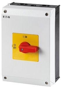  Выключатель в корпусе 3п 32А P1-32/I1-RT красн. ручка EATON 233994 