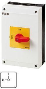  Выключатель в корпусе 3п 63А P3-63/I4-RT красн. ручка EATON 207357 
