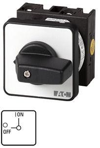  Выключатель 5п Ie=12А пол.0-1 90град. перед. креп. T0-3-8341/E EATON 013494 