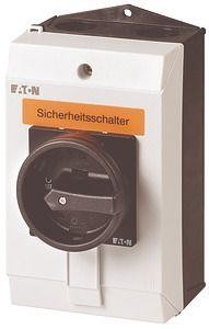  Выключатель нагрузки в корпусе 3P+N 32А P1-32/I2-SI/N-SW черн. ручка EATON 207334 