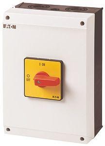  Выключатель нагрузки в корпусе 3п 100А P3-100/I5-RT красн. ручка EATON 207382 
