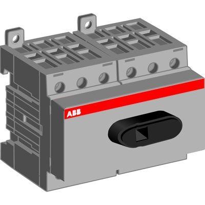  Рубильник 6п OT16F6 16А на DIN-рейку или монтаж. плату без ручки ABB 1SCA104834R1001 