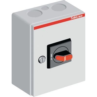  Рубильник 6п OTL25B6M 25А 4х25.5+ 2х16.5 в боксе ABB 1SCA022562R2820 