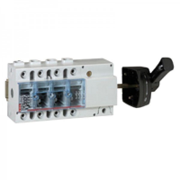  Выключатель Vistop 4п/160А бок. прив. с красн. рукояткой Leg 022556 