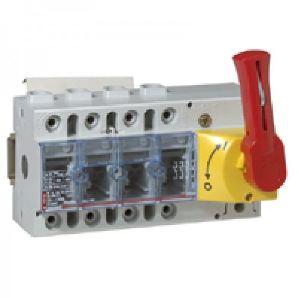 Выключатель Vistop 4P 160А фронт. управл. с красн. рукояткой Leg 022353 
