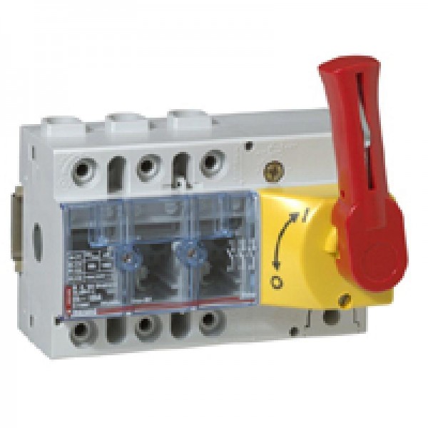  Выключатель Vistop 3P 125А фронт. управл. с красн. рукояткой Leg 022334 