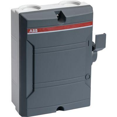  Рубильник 3п BW340 TPN 40А в боксе упр. сбоку IP65 ABB 2CMA142408R1000 