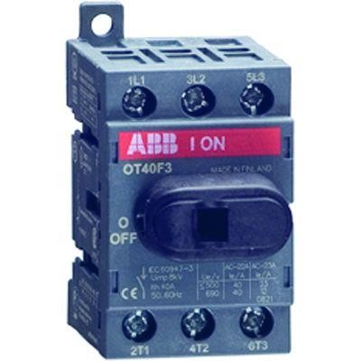  Рубильник 4п OT16F4N2 16А на DIN-рейку ABB 1SCA104829R1001 
