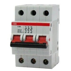  Рубильник 3п E203r 80А рычаг кр. ABB 2CDE283001R0080 