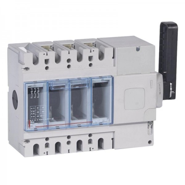 Выключатель DPX IS 630 3P 400А прав. рукоятка Leg 026664 