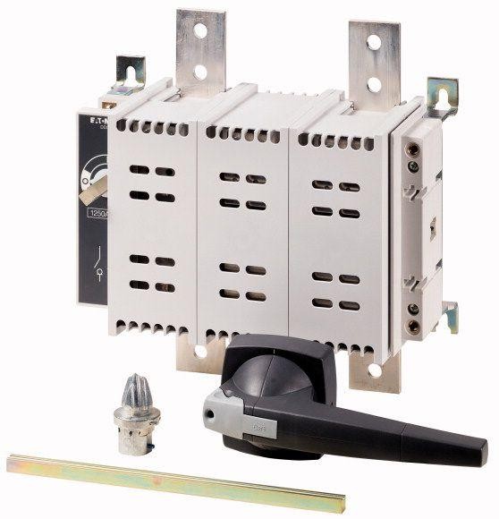  Выключатель-разъединитель DDC-1250/2/M4/P-G пост. ток 2п 1250А сер. ручка с удл. ось монтажа на дверь шкафа EATON 6098958 