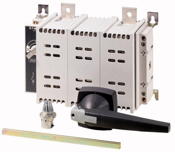  Выключатель-разъединитель DDC-800/2/M4/P-G пост. ток 2п 800А сер. ручка с удл.ось монтажа на дверь шкафа EATON 6098952 