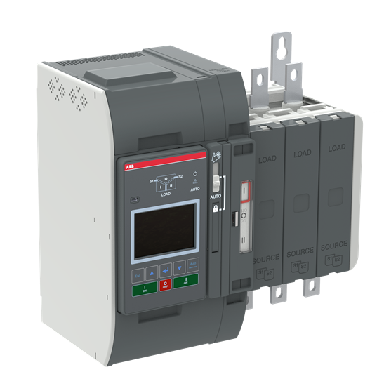  Блок автоматического ввода резерва TruONE OXB200E3X3QB 200А 3P LCD ABB 1SCA152042R1001 