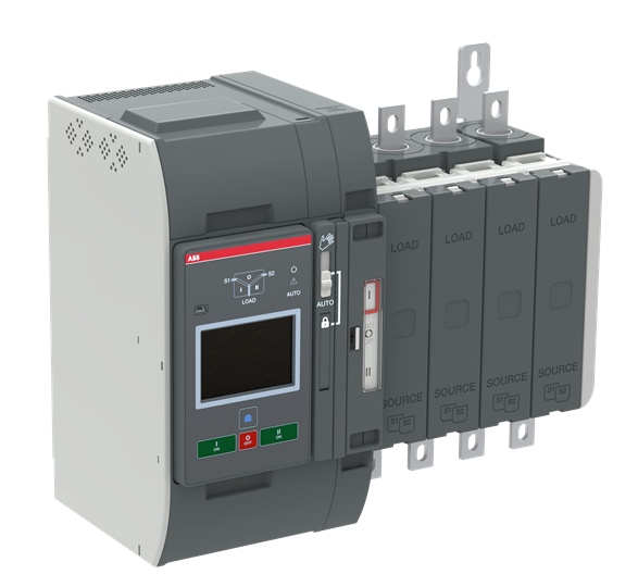  Блок автоматического ввода резерва TruONE OXB200E3S4QB 200А 3P+N Touch ABB 1SCA153431R1001 