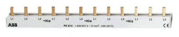  Разводка шинная 3ф PS3/12 Comp(PIN) ABB 2CDL231001R1012 